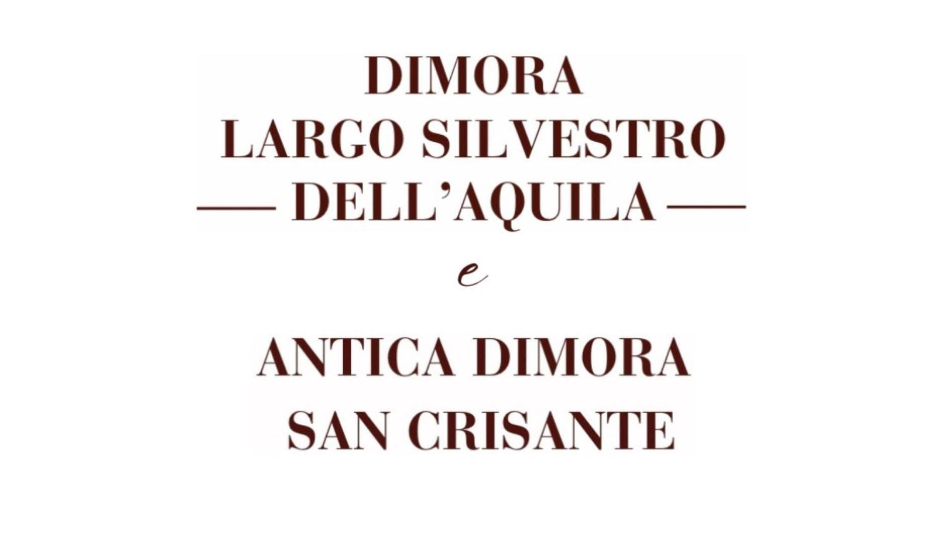 Dimora Largo Silvestro Dell'Aquila- Centro Storico Villa Eksteriør billede